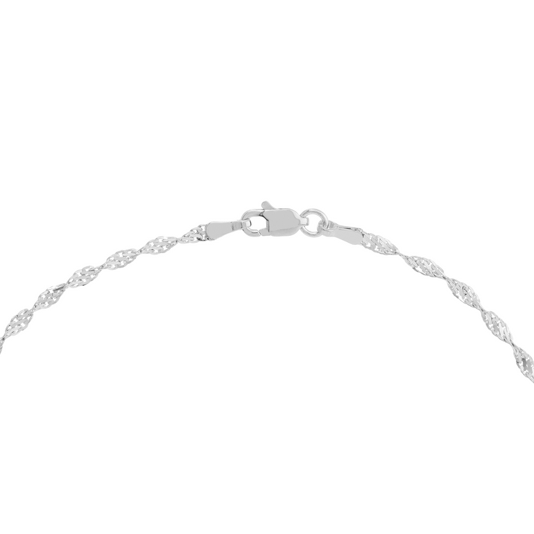 Gold Twisted Dorica Anklet