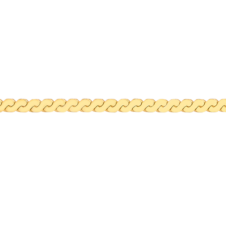 Gold Serpentine Anklet