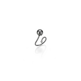 Tahiti Pearl and Gold Ring with Diamonds