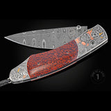 Rock N Roll One of a Kind Pocket Knife