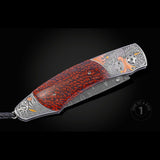 Rock N Roll One of a Kind Pocket Knife