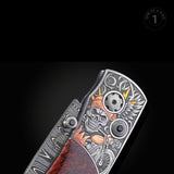 Rock N Roll One of a Kind Pocket Knife