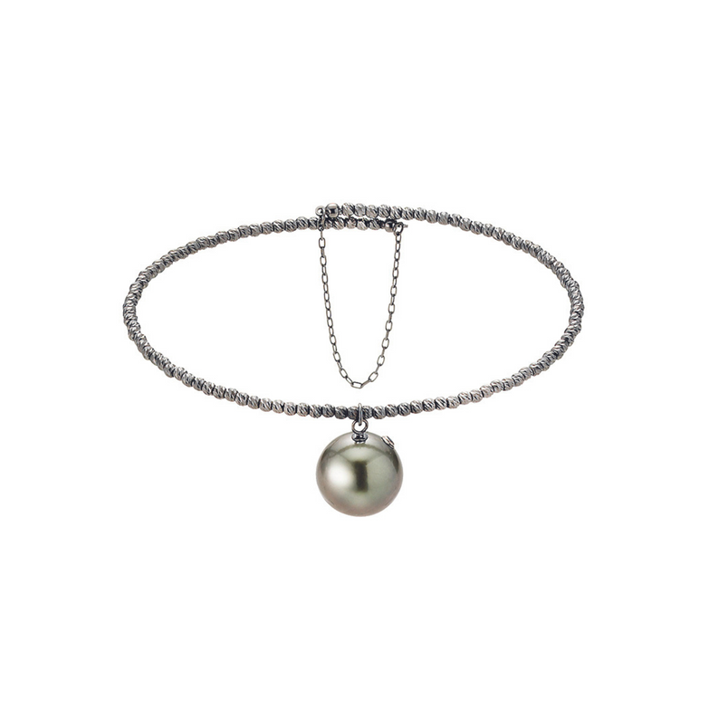 Tahiti Pearl and Gold Bracelet