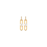Akoya Pearl and Gold Earrings with Diamonds and Removable Hoops