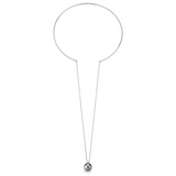 Tahiti Pearl and Gold Necklace
