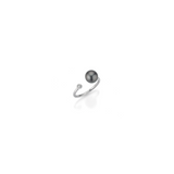 Tahiti Pearl and Gold Ring with Diamonds