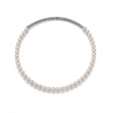 Akoya Pearl and Gold Magnetic Necklace