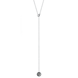 Adjustable Tahiti Pearl and Gold Necklace