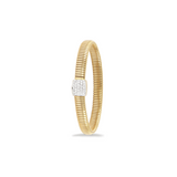 Gold Wrap Bracelet with Diamonds