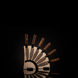K22 Black Flare Steak Knife Set