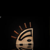 K22 Black Flare Steak Knife Set