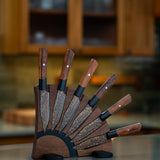 K22 Black Flare Steak Knife Set