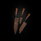 K22 Black Flare Chef Knife Set
