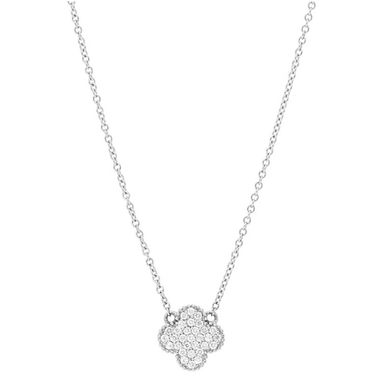 Diamond Clover Pendant - Danielle B.