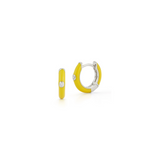 Enamel Diamond Earrings - Danielle B.
