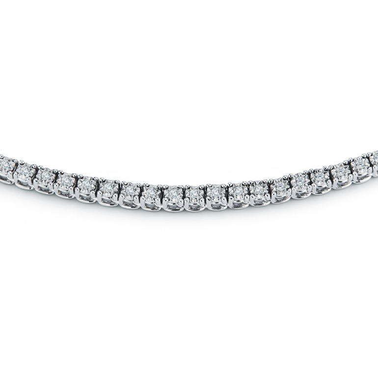 Diamond Tennis Necklace - Danielle B.