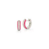 Enamel Diamond Earrings - Danielle B.