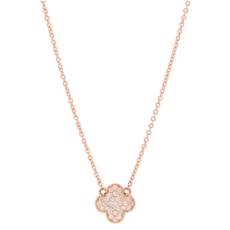 Diamond Clover Pendant - Danielle B.