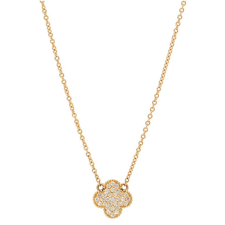 Diamond Clover Pendant - Danielle B.