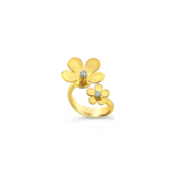 Minuette 18kt Gold Ring with Diamonds