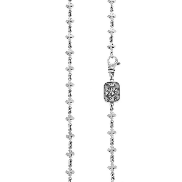 Small MB Cross Chain Necklace - Danielle B.