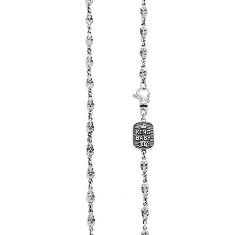 Small Skull Chain Necklace - Danielle B.