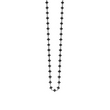 MB Cross Necklace with Black CZ - Danielle B.