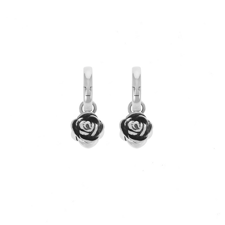 Rose Drop Earrings - Danielle B.