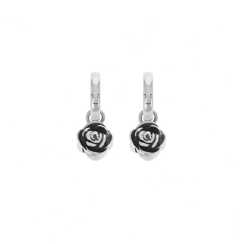 Rose Drop Earrings - Danielle B.
