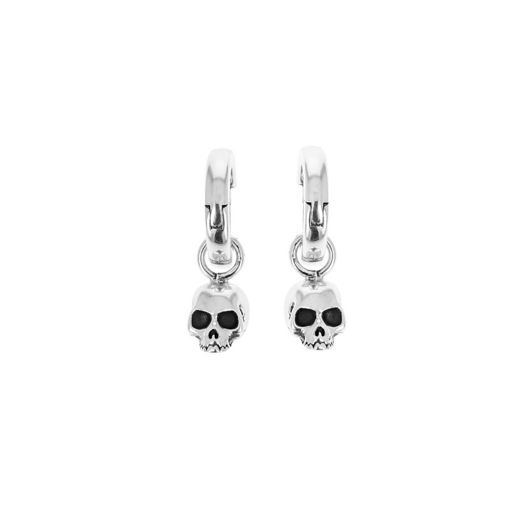 Skull Drop Earrings - Danielle B.