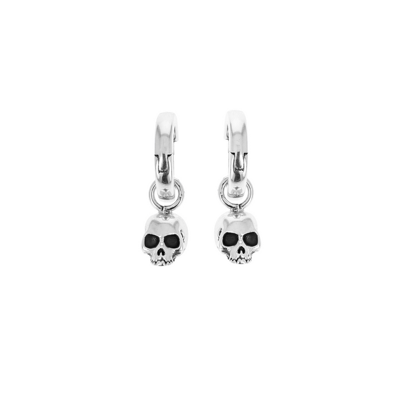 Skull Drop Earrings - Danielle B.