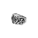 Black CZ Heart Ring - Danielle B.