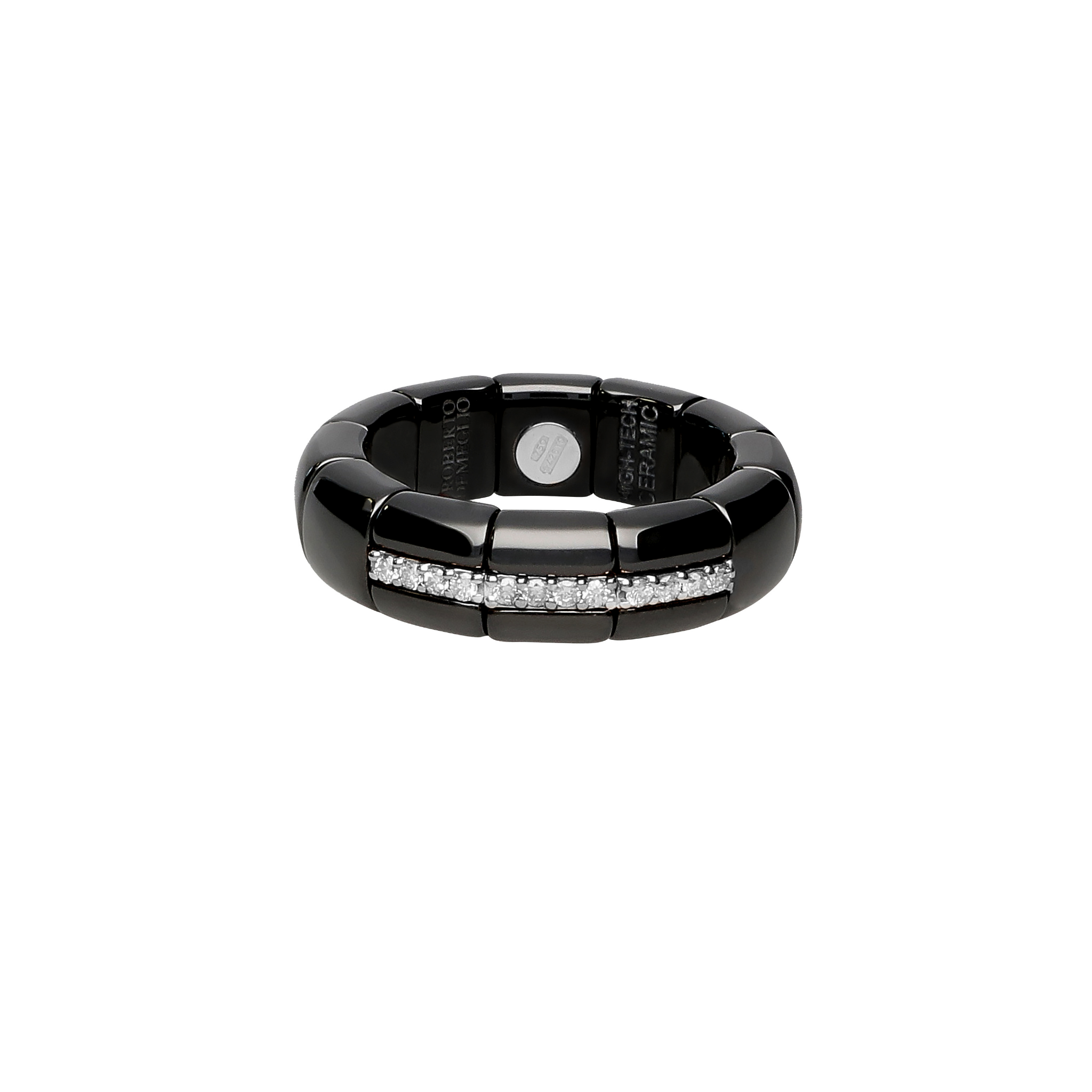 Pura Black Ceramic and Diamond Ring - Danielle B.