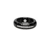 Pura Black Ceramic and Diamond Ring - Danielle B.