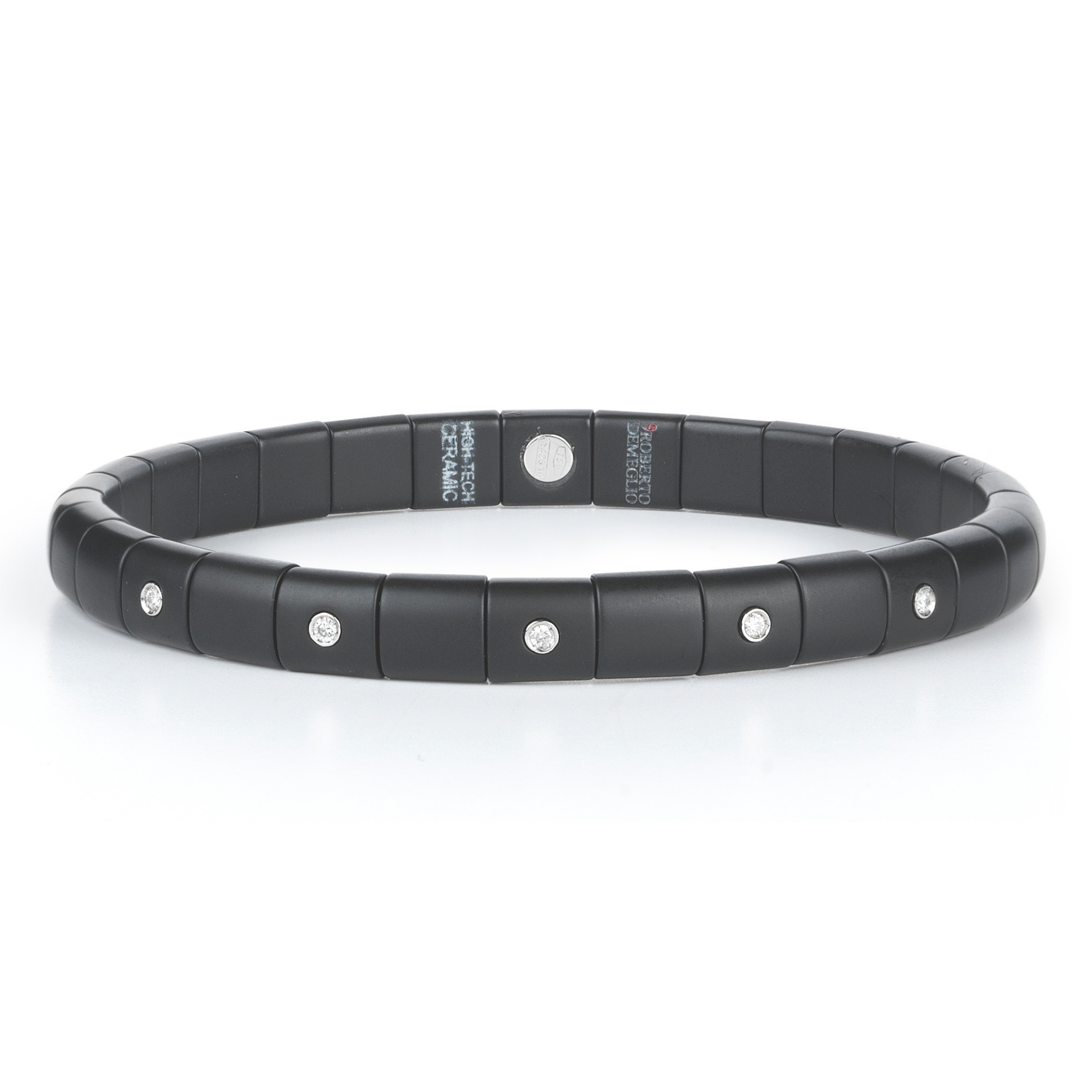 Pura Black Ceramic and Diamond Bracelet - Danielle B.