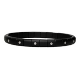 Pura Black Ceramic and Diamond Bracelet - Danielle B.