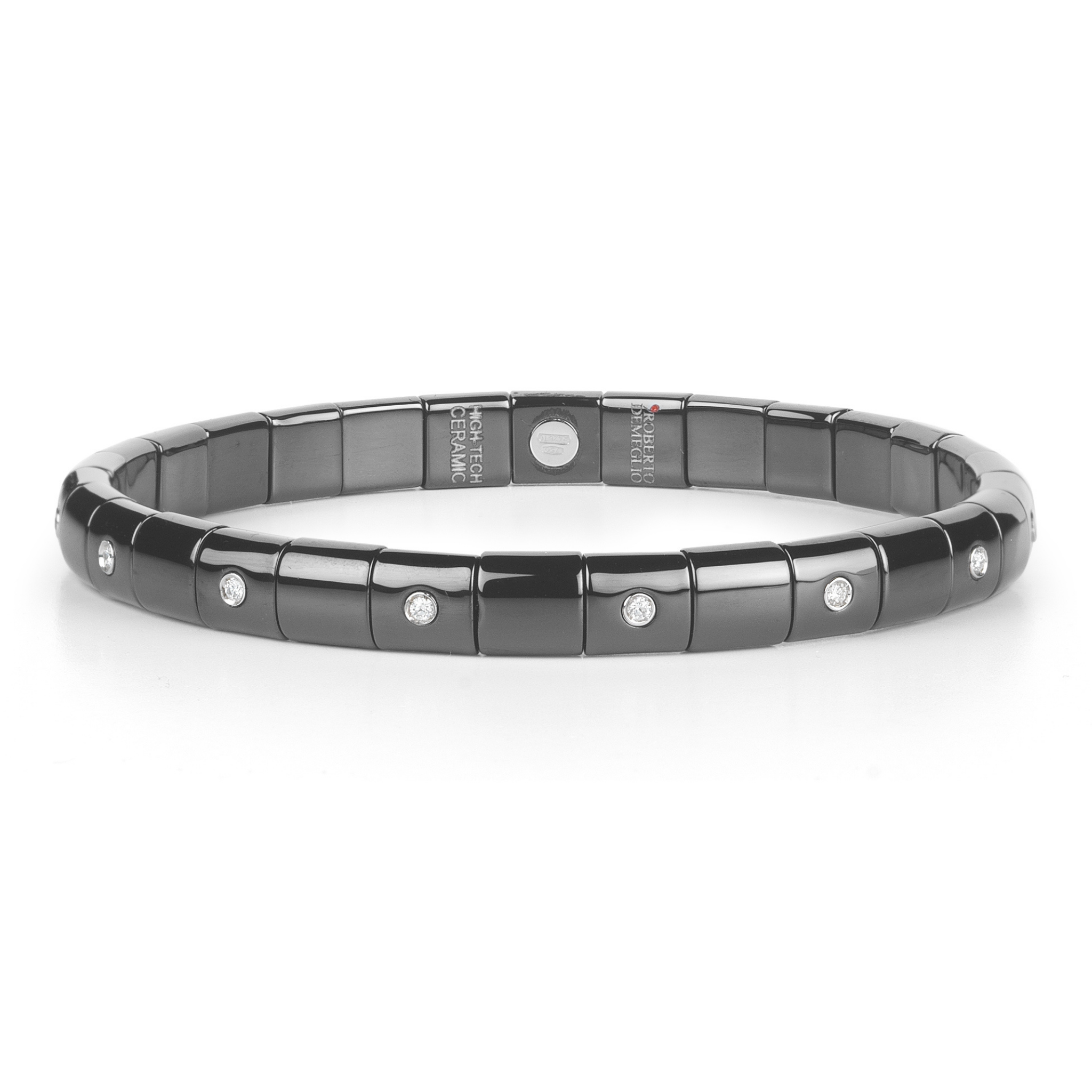 Pura Black Ceramic and Diamond Bracelet - Danielle B.