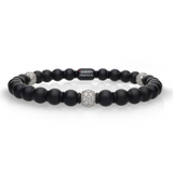Sfera Large Black Ceramic and Diamond Bracelet