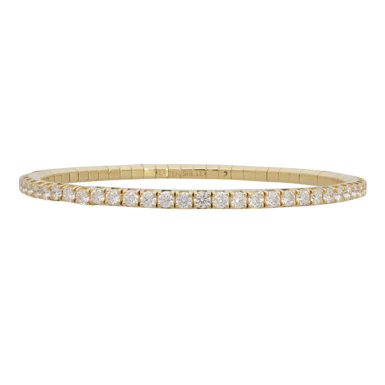 Stretch Diamond Tennis Bracelet - Danielle B.
