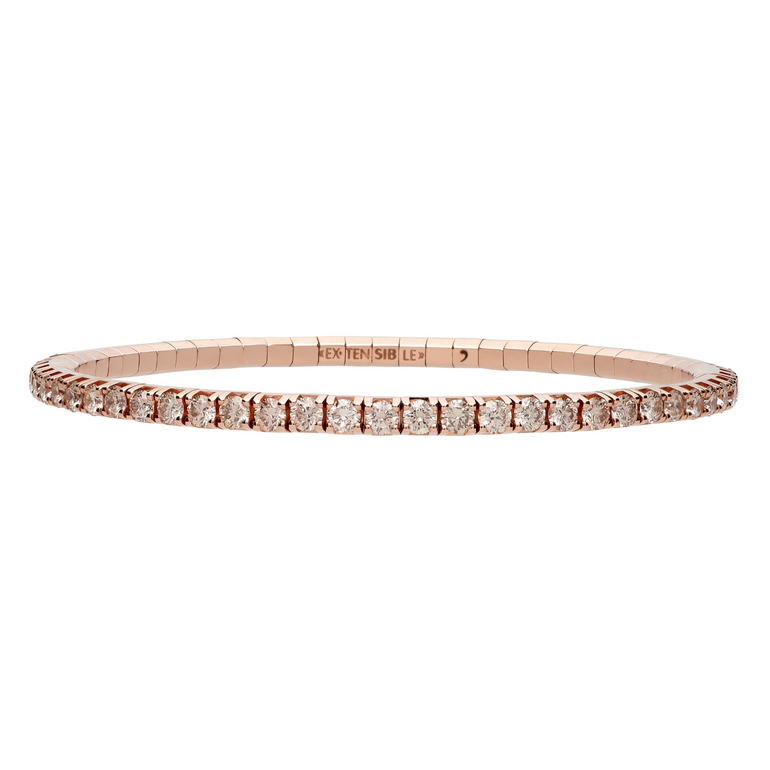 Stretch Diamond Tennis Bracelet - Danielle B.