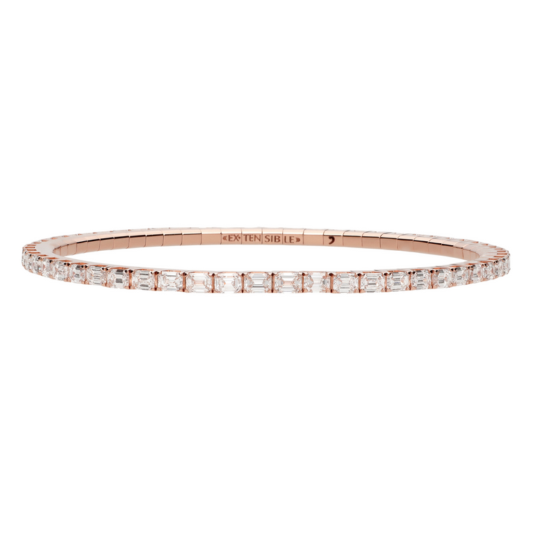 Stretch Diamond Tennis Bracelet - Danielle B.