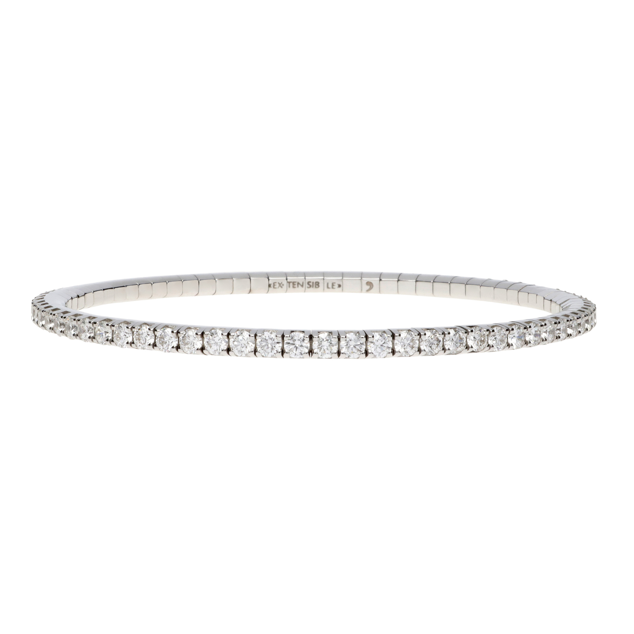 Stretch Diamond Tennis Bracelet