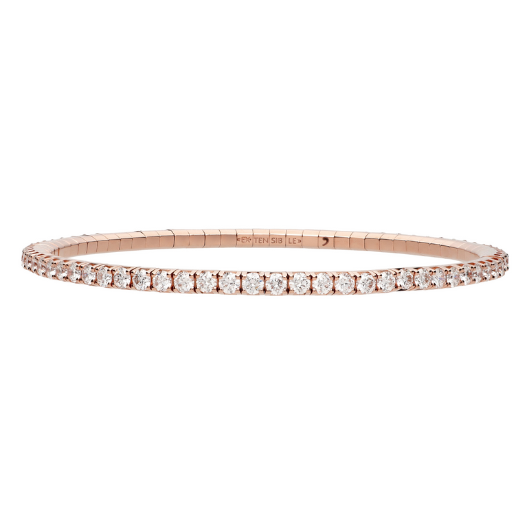 Stretch Diamond Tennis Bracelet - Danielle B.