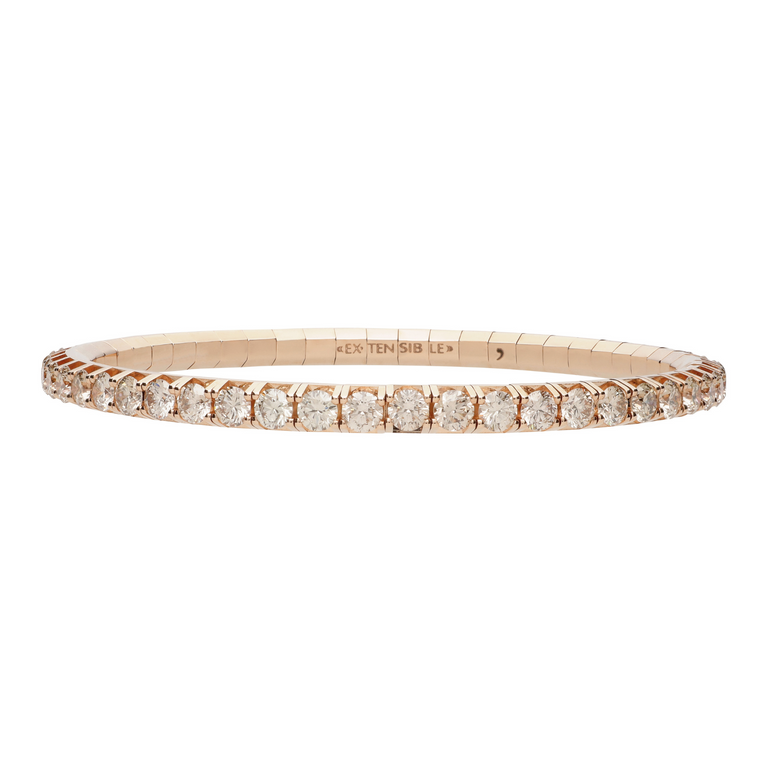 Stretch Diamond Tennis Bracelet - Danielle B.