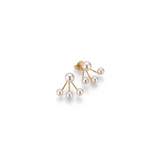 Akoya Pearl and Gold Earrings