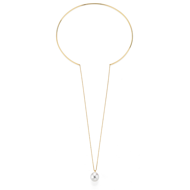 South Sea Pearl and Gold Necklace