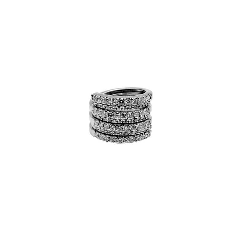 Multi-Row Ring with Diamonds - Danielle B.