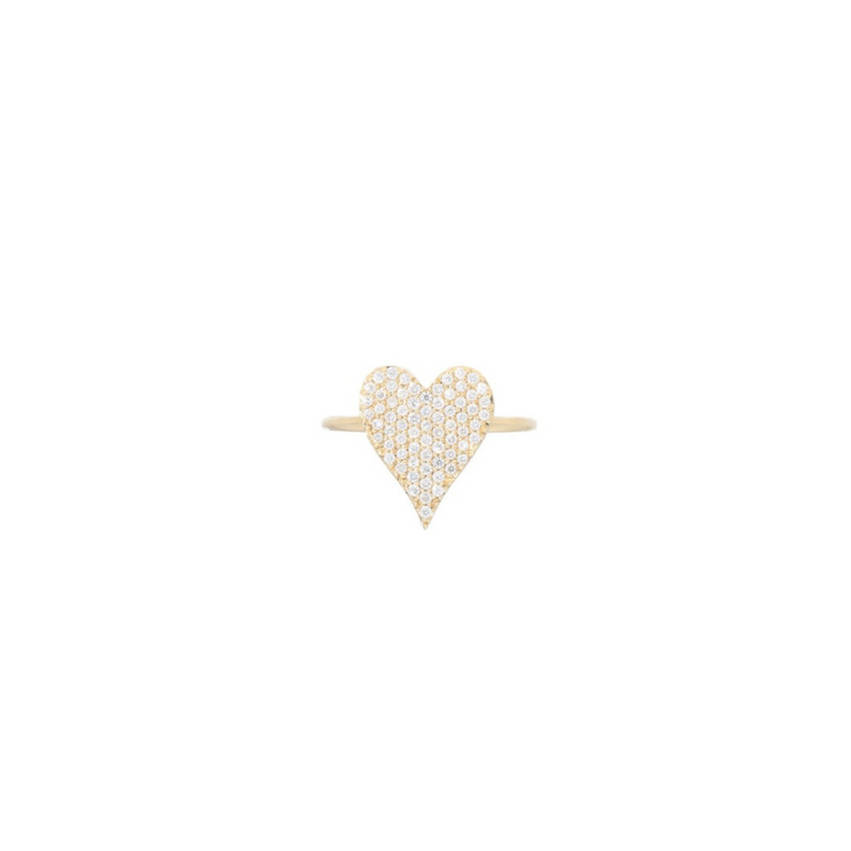 Diamond Heart Ring