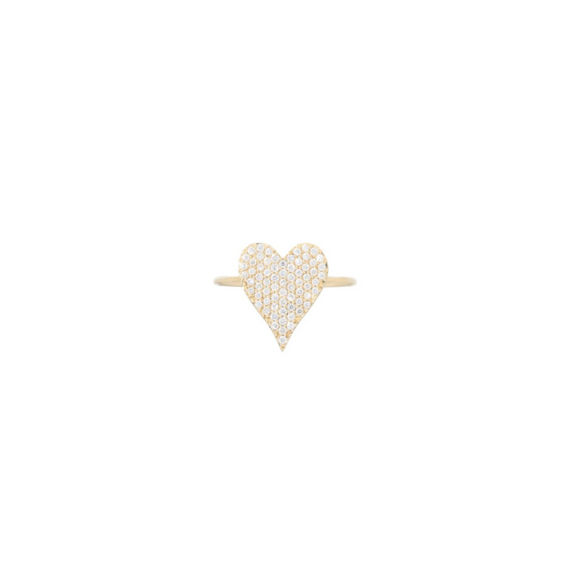 Diamond Heart Ring