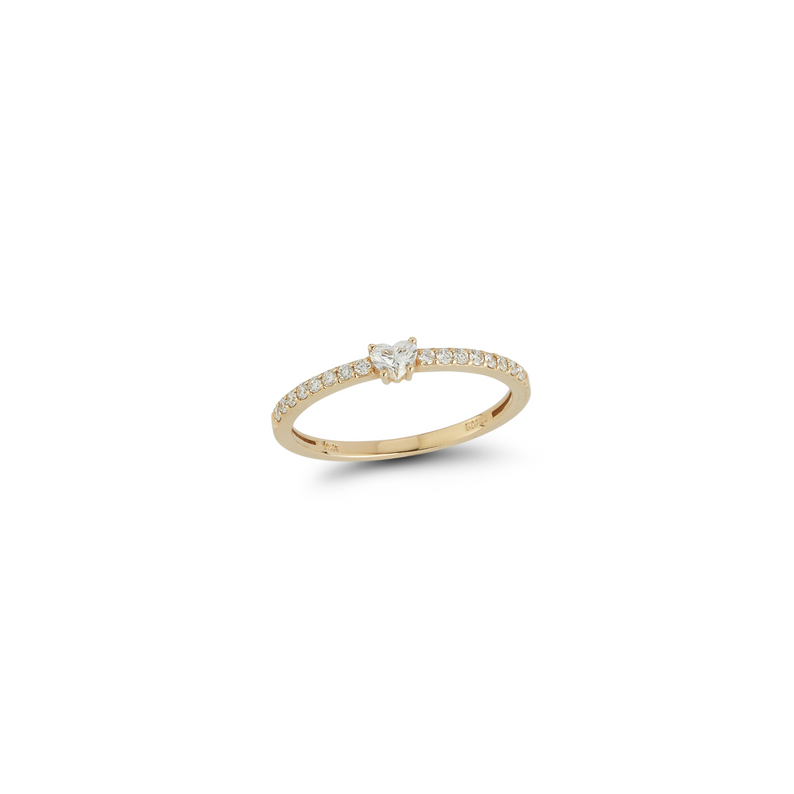 Heart Diamond Ring - Danielle B.